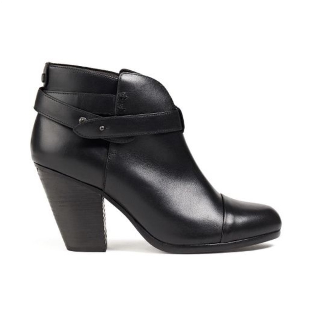 rag & bone Black Ankle Boots